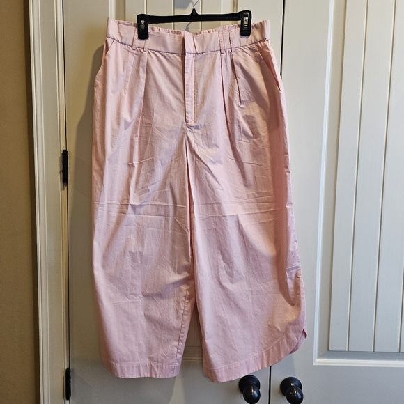 Anthropologie Mare Mare Curved-hem Chino Pants XL - Picture 2 of 7